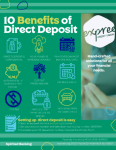 Benefits of Direct Deposit