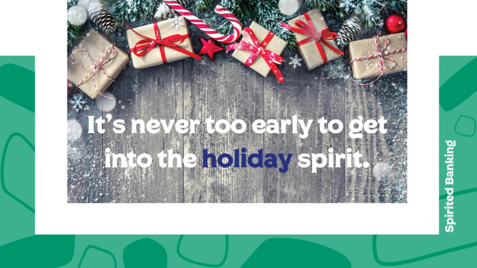 Never too early to save for Holidays
